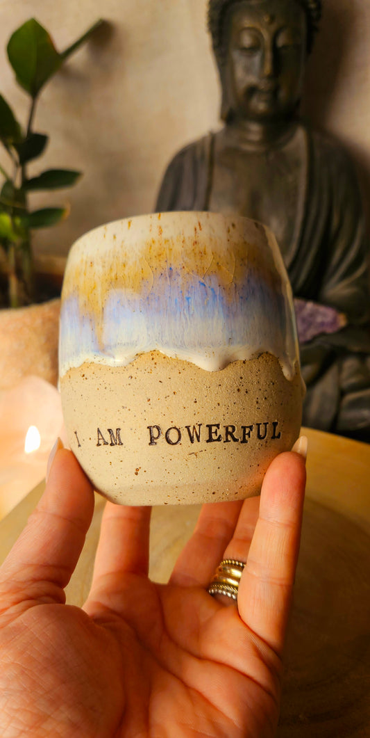Wunderschöner ,,I Am Powerful" Becher🫶