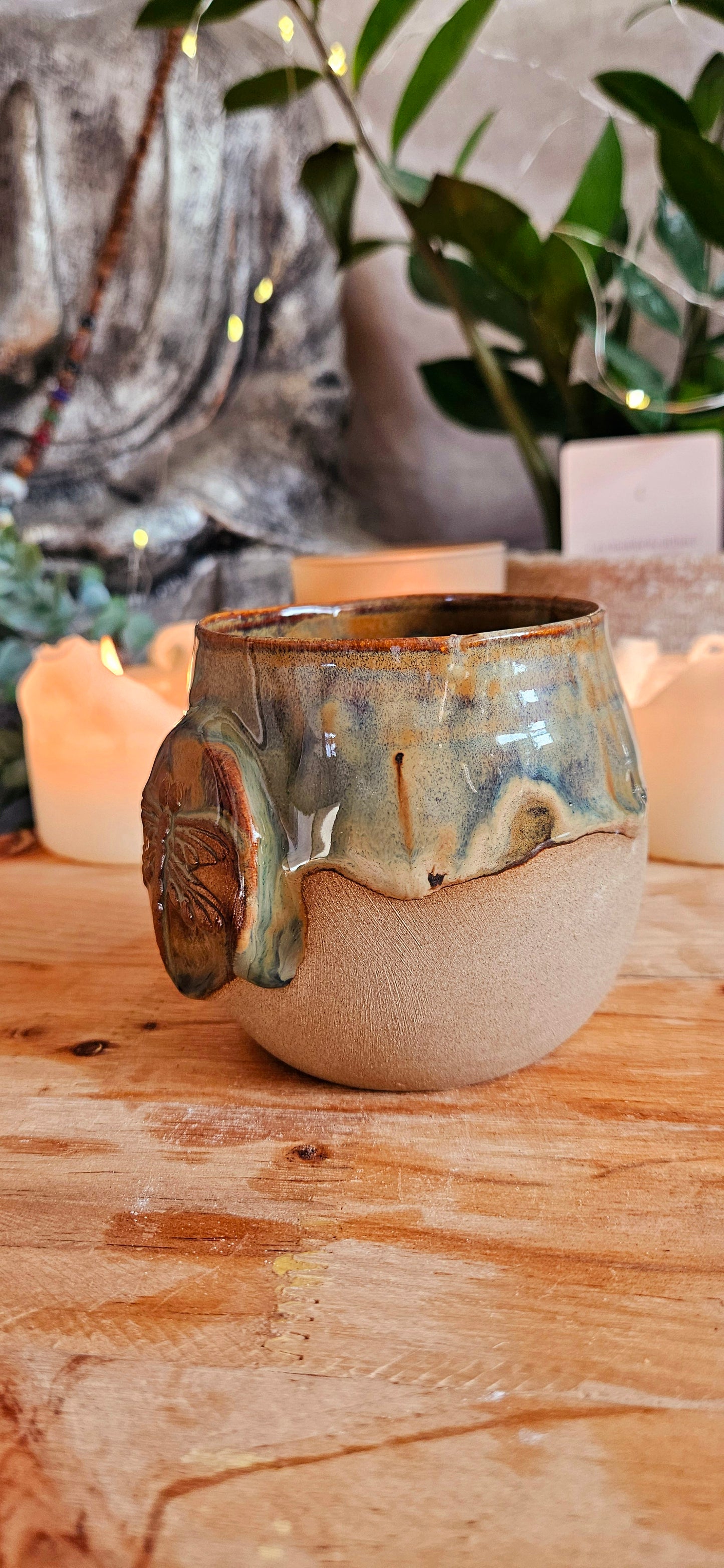 Einzigartige ,,Libellen" Tasse in Grün✨️🫶 B-Ware