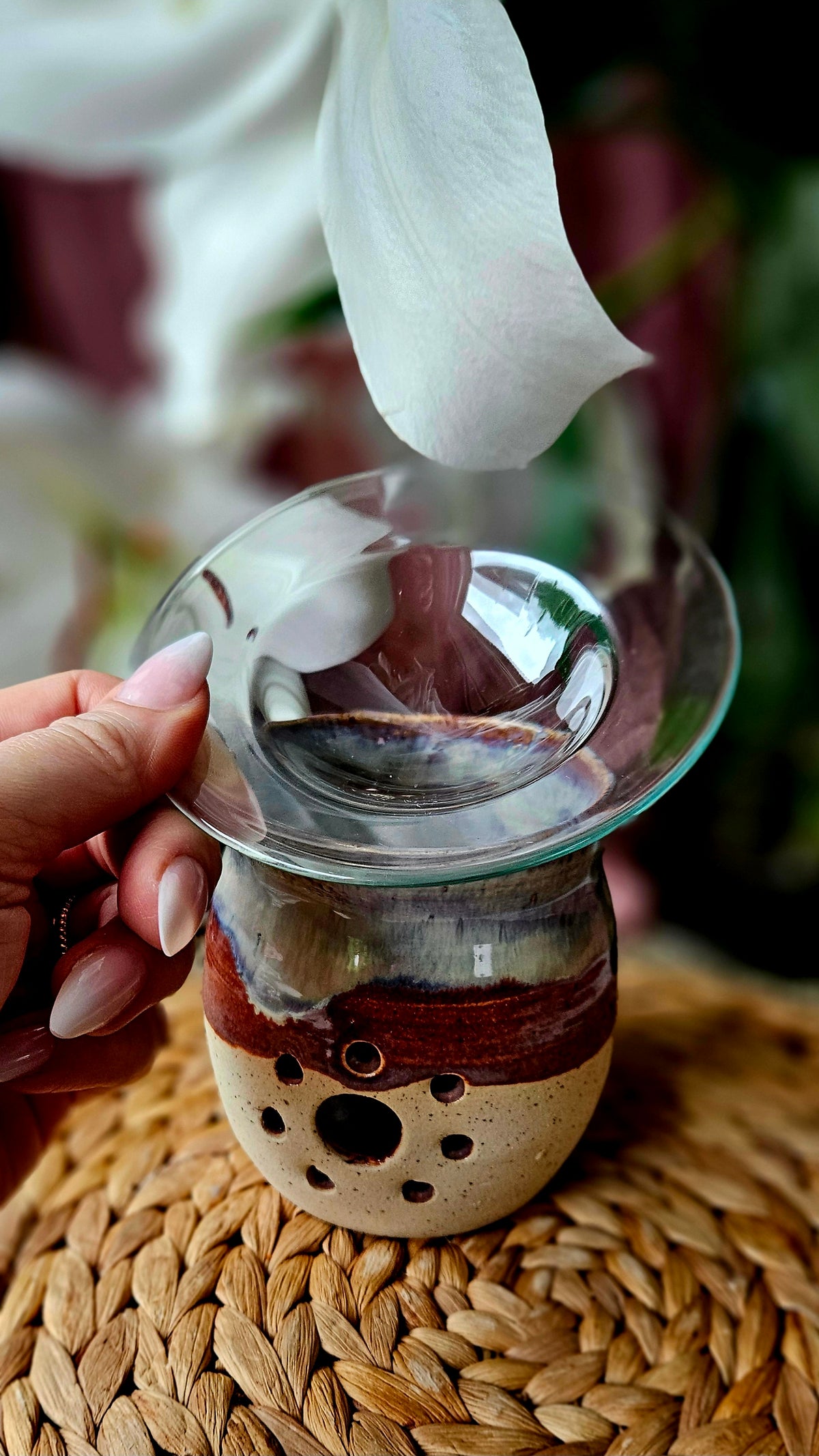 Duftöl Einsatz aus Glas💫🧚‍♀️