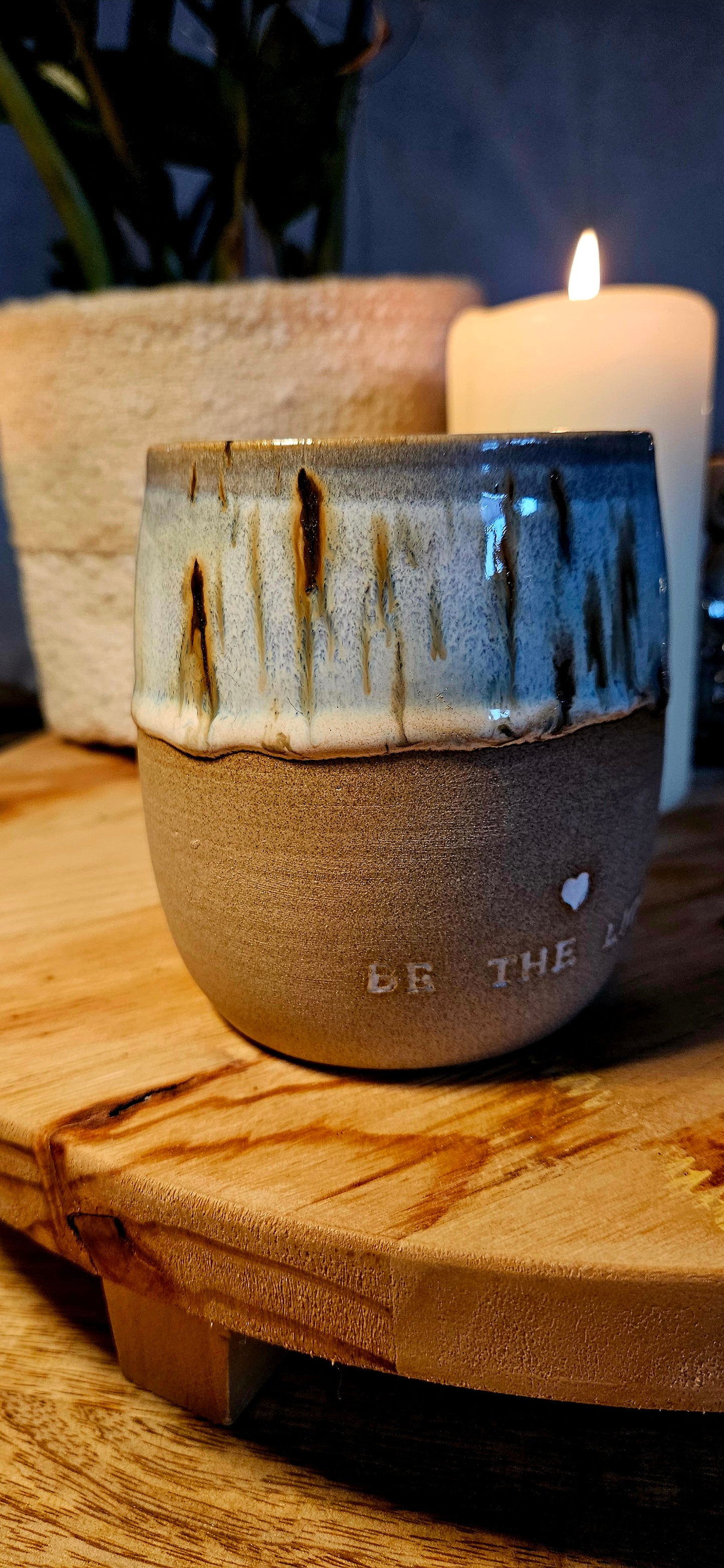 Wunderschöner ,,Be the Light" Becher Becher🫶🌷