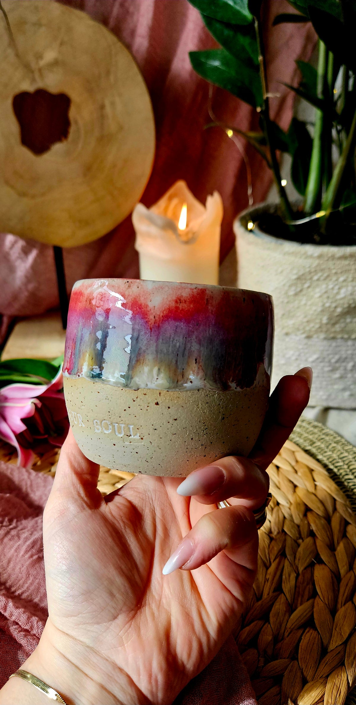 Atemberaubender ,,Follow your  Soul" Becher 🌷🥰💫