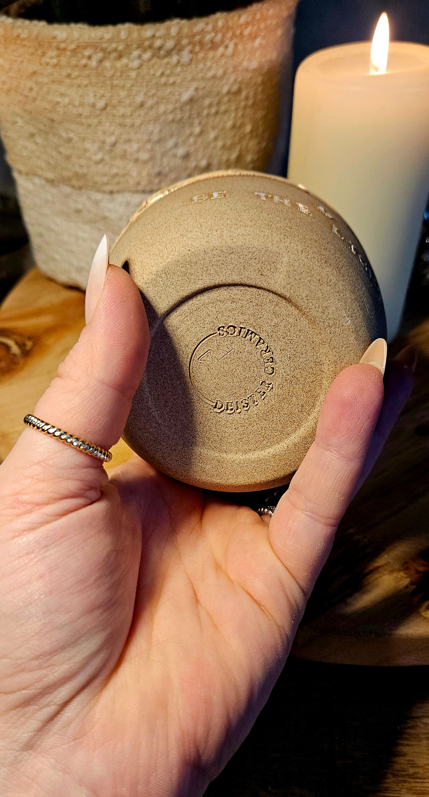 Wunderschöner ,,Be the Light" Becher