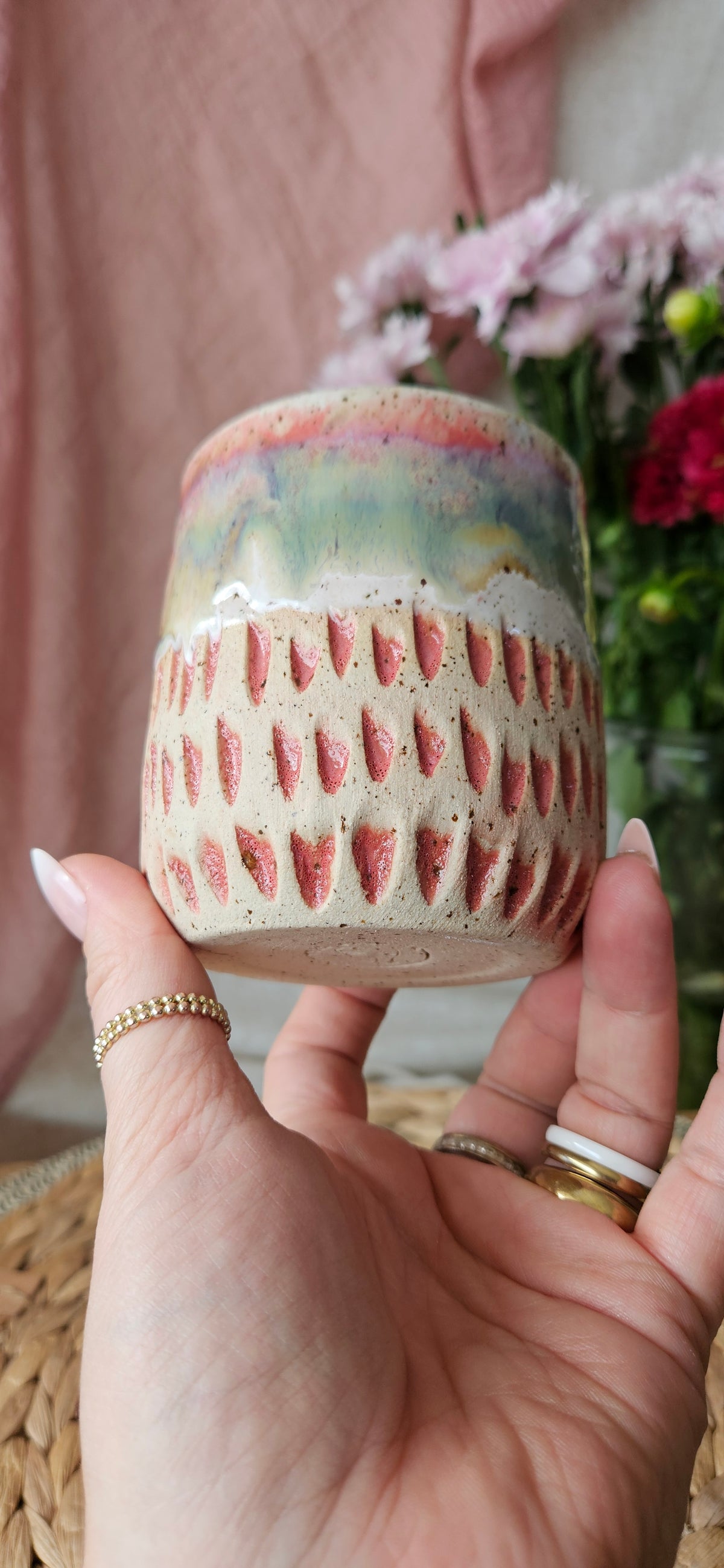 Atemberaubender Becher mit tollen Farbverläufen🫶🌷