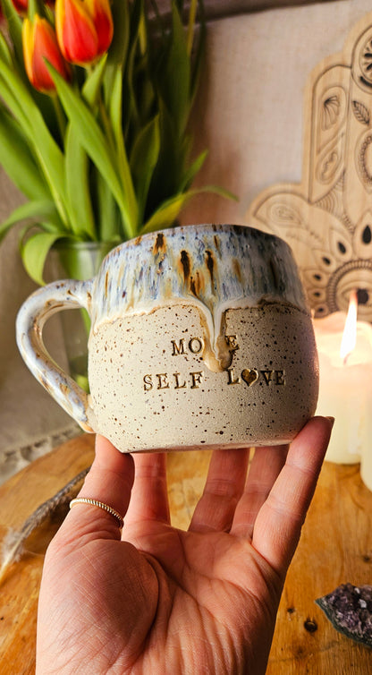Wunderschöne ,,More Self Love" Tasse in Beige🤎🫶