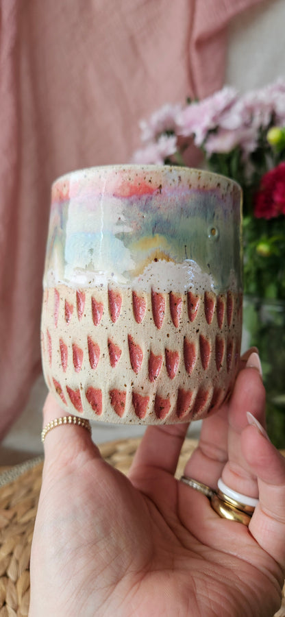 Atemberaubender Becher mit tollen Farbverläufen🫶🌷