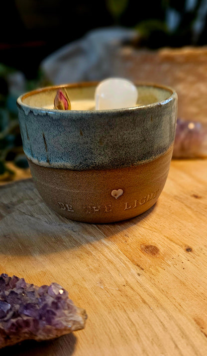 Kristallkerze ,,Be the light" Pumpkin🔮✨️