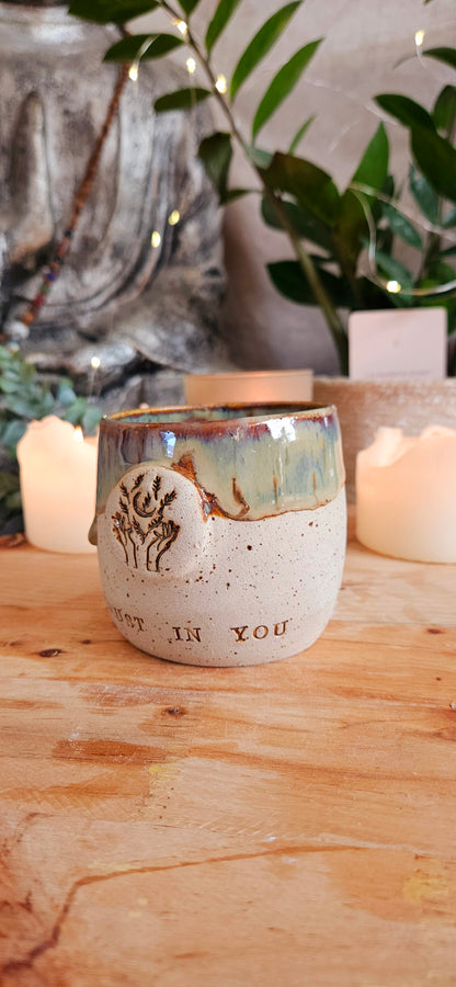 Einzigartiger ,,Trust in you" Becher💚