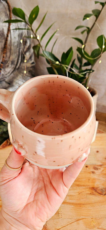 Zauberhafte Herztasse in Rosa🫶🌷 B-Ware