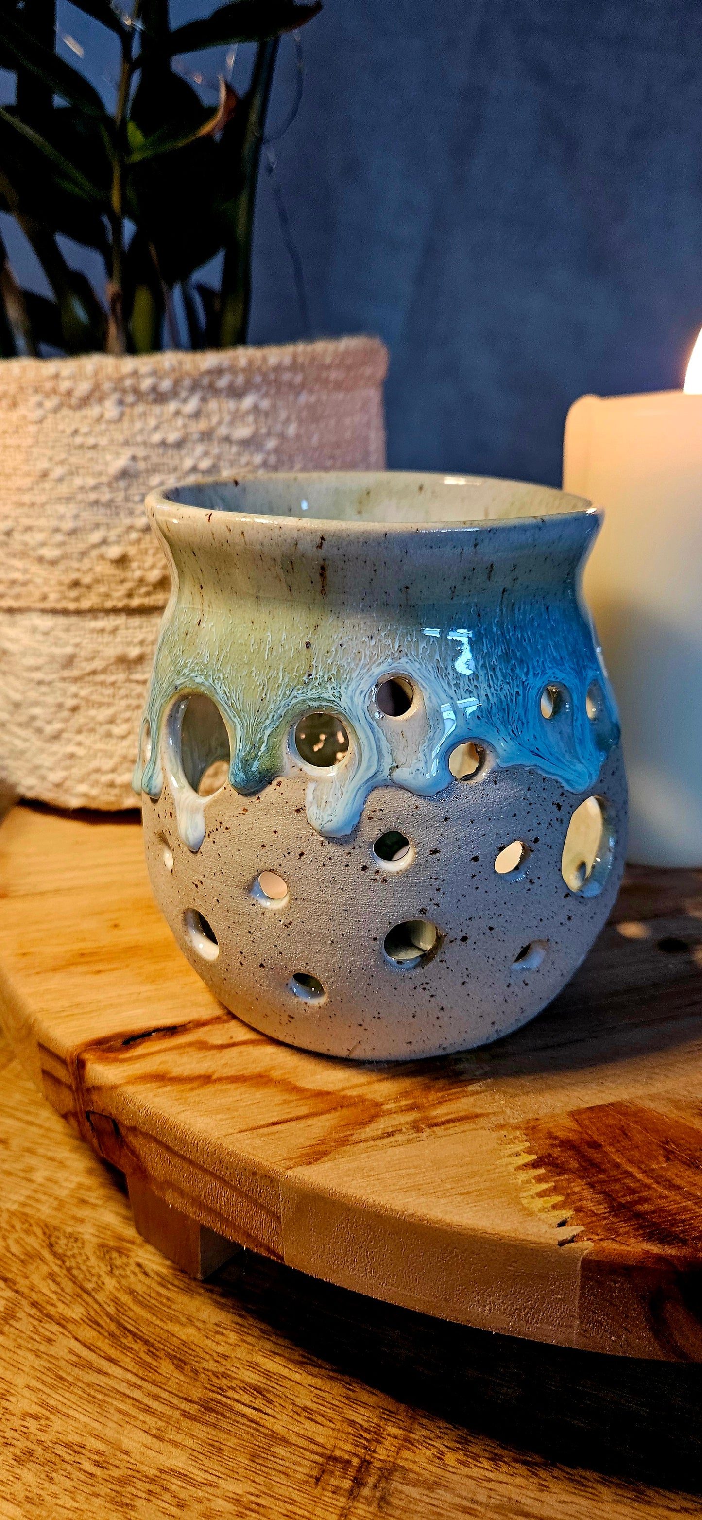 Wunderschöner Leuchtie in Grün 🌷🫶 B-Ware