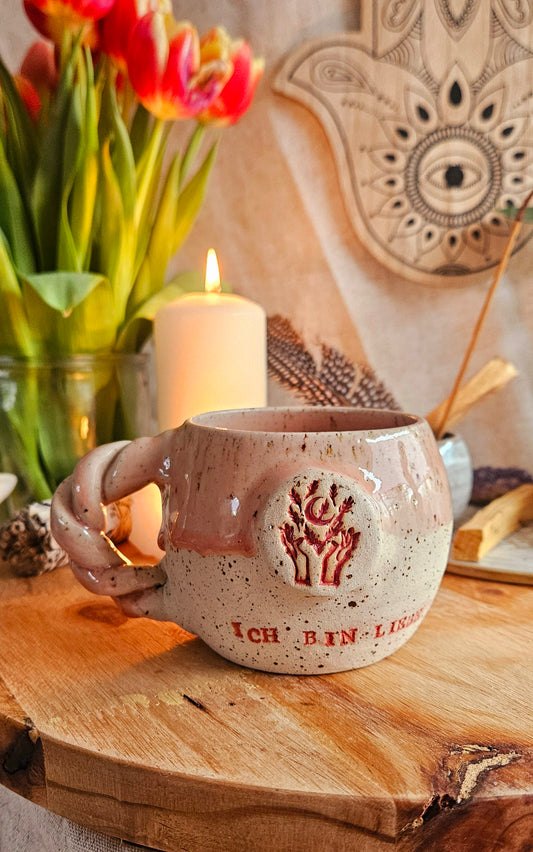 Wunderschöne ,,Ich bin Liebe" Tasse in Rosa💕🫶