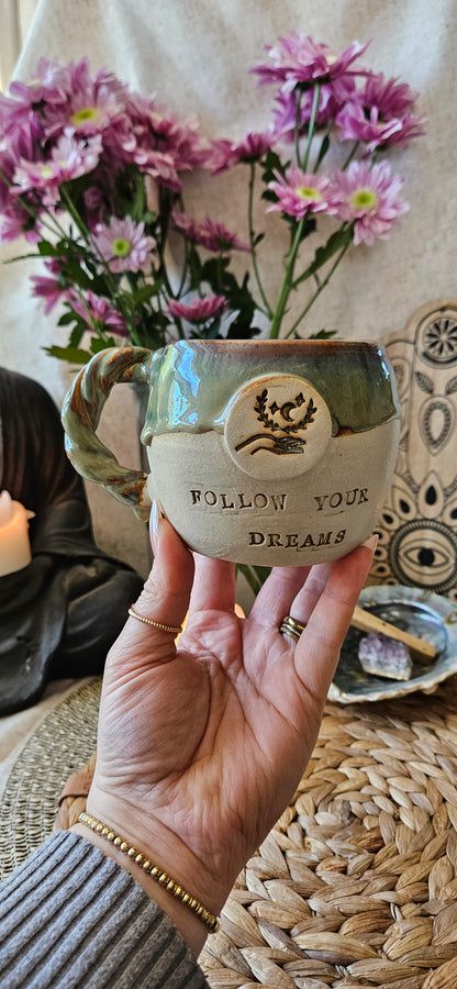 Atemberaubende ,,Follow your Dreams" Tasse🌷🫶✨️